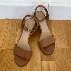Aldo Doreclya Ankle Strap Sandal (Cognac)